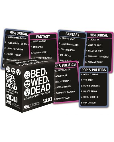Επιτραπέζιο παιχνίδι Bed, Wed, Dead: A Game of Dirty Decisions - πάρτυ - 2