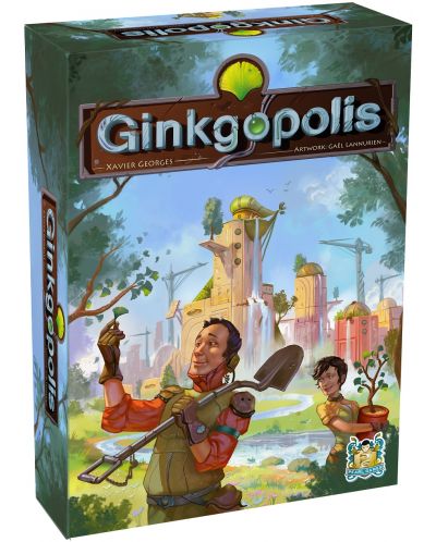 Επιτραπέζιο παιχνίδι  Ginkgopolis -στρατηγικό - 1