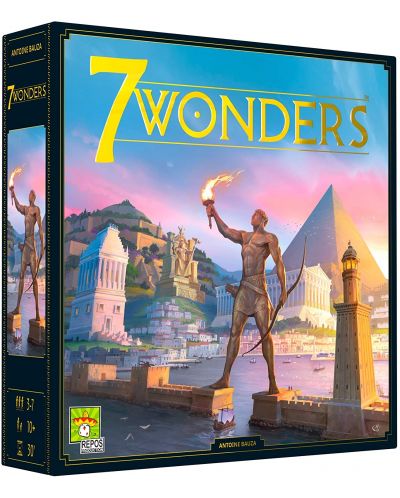 Επιτραπέζιο παιχνίδι 7 Wonders (2nd Edition) - οικογενειακό - 1