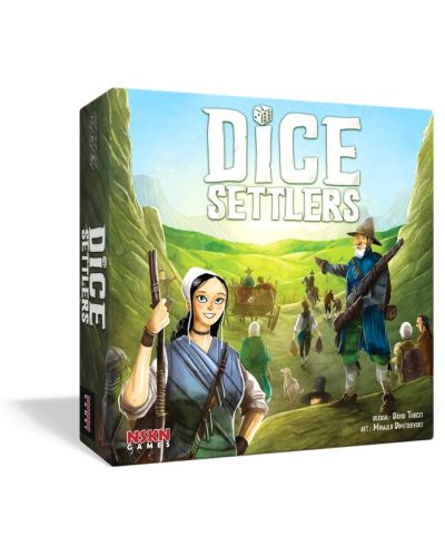 Επιτραπέζιο παιχνίδι Dice Settlers - Στρατηγικό - 1