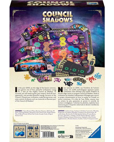 Επιτραπέζιο παιχνίδι Council of Shadows - στρατηγικό - 2
