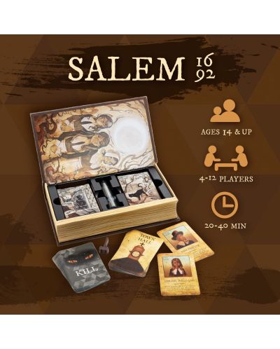 Επιτραπέζιο παιχνίδι Salem 1692 - Πάρτι - 5