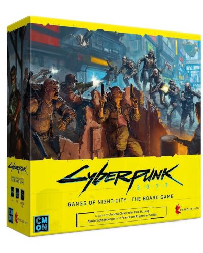 Επιτραπέζιο παιχνίδι Cyberpunk 2077: Gangs of Night City - Στρατηγικό  - 1