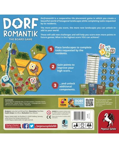 Επιτραπέζιο παιχνίδι Dorfromantik -συνεργατική - 2