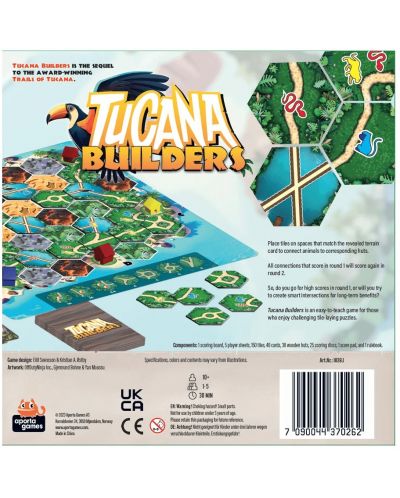 Επιτραπέζιο παιχνίδι Tucana Builders - Οικογενειακό - 2