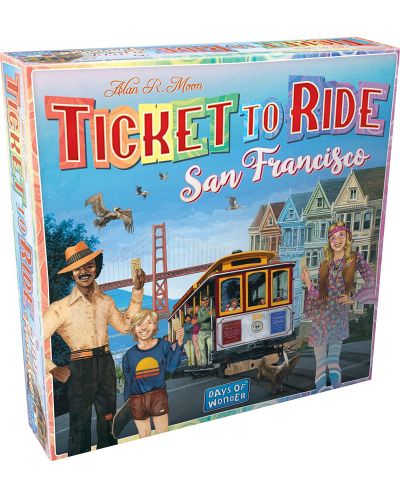 Επιτραπέζιο παιχνίδι Ticket To Ride: San Francisco -οικογένεια - 1