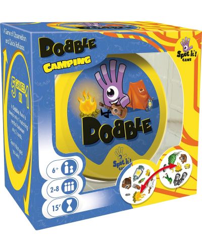 Επιτραπέζιο παιχνίδι Dobble: Camping - παιδικό - 1