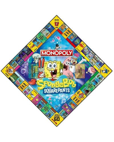 Επιτραπέζιο παιχνίδι Monopoly - Μπομπ Σφουγγαράκης - 2