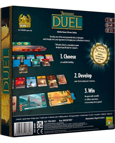 Επιτραπέζιο παιχνίδι για δύο 7 Wonders Duel (Αγγλική Έκδοση) - 4