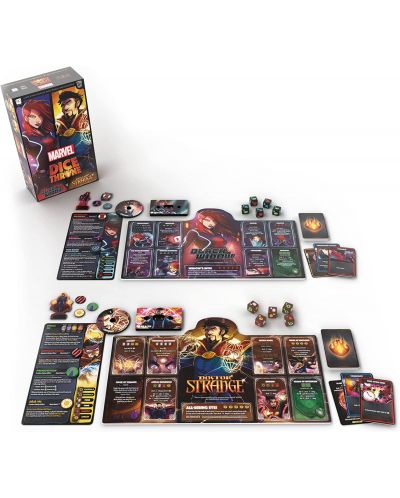 Επιτραπέζιο παιχνίδι για δύο Dice Throne: Marvel 2 Hero Box 2 - Black Widow vs Doctor Strange - 3