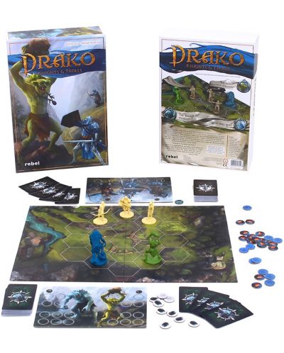 Επιτραπέζιο παιχνίδι για δύο Drako: Knights & Trolls - στρατηγικό - 6
