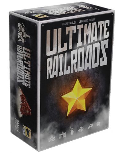 Επιτραπέζιο παιχνίδι Ultimate Railroads - Στρατηγικής - 1