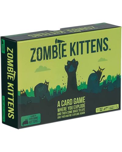 Επιτραπέζιο παιχνίδι Zombie Kittens - πάρτι - 1