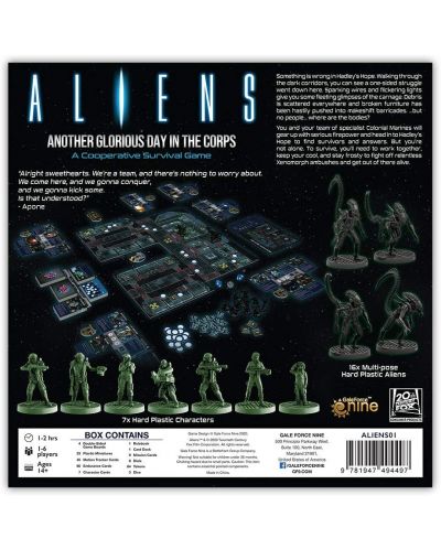 Επιτραπέζιο παιχνίδι Aliens: Another Glorious Day In The Corps - στρατηγικής - 2
