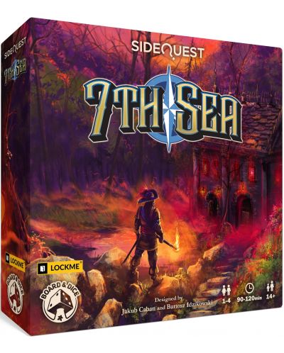 Επιτραπέζιο παιχνίδι SideQuest: 7th Sea - Στρατηγικό - 1