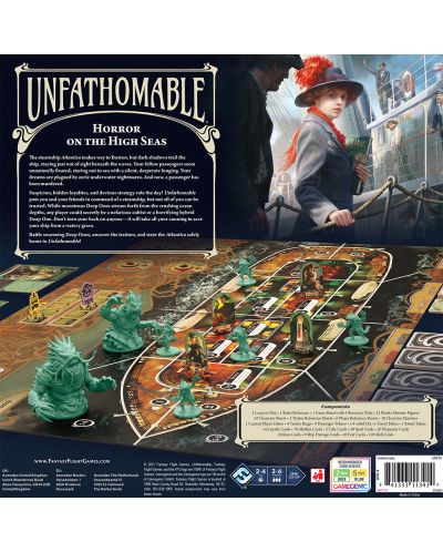 Επιτραπέζιο παιχνίδι Unfathomable - στρατηγικό - 3