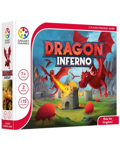 Επιτραπέζιο παιχνίδι στρατηγικής Smart Games - Dragon Inferno - 1