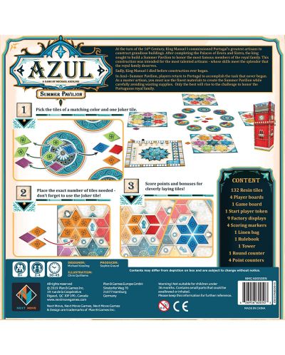 Επιτραπέζιο παιχνίδι Azul: Summer Pavilion - Οικογένεια - 2