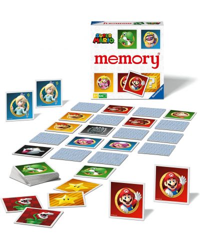 Επιτραπέζιο παιχνίδι Memory - Super Mario - 2