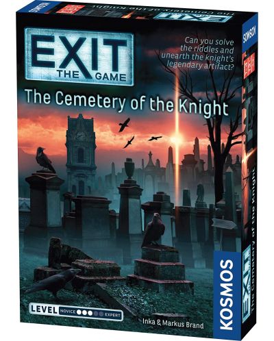 Επιτραπέζιο παιχνίδι Exit: The Cemetery of the Knight - οικογενειακό - 1