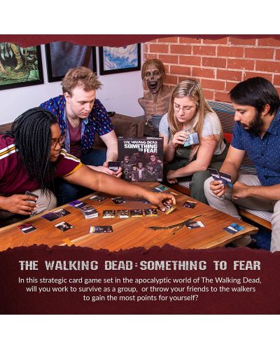 Επιτραπέζιο παιχνίδι The Walking Dead: Something to Fear- οικογενειακό  - 2