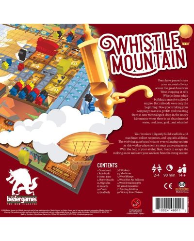 Επιτραπέζιο παιχνίδι Whistle Mountain - στρατηγικό - 2