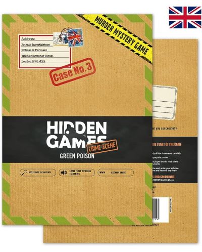 Επιτραπέζιο παιχνίδι Hidden Games Crime Scene: Green Poison - Συνεταιρισμός - 2