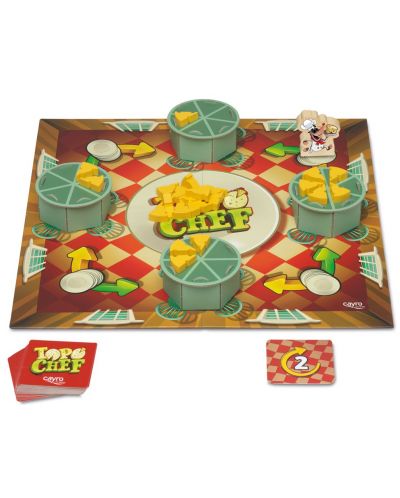 Επιτραπέζιο παιχνίδι μνήμης  Cayro - Topo Chef - 3