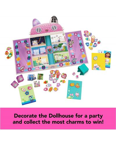 Επιτραπέζιο παιχνίδι  Gabby's Dollhouse: Gabby's Charming Collection Game -παιδικό - 3