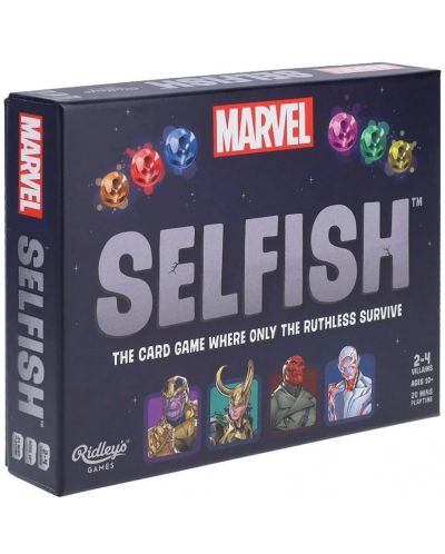 Επιτραπέζιο παιχνίδι Selfish: Marvel Edition - Στρατηγικό - 1