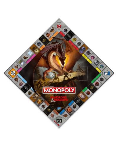 Επιτραπέζιο παιχνίδι Monopoly - Dungeons and Dragons - 3
