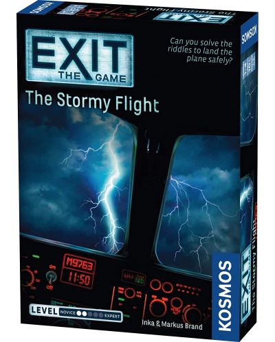 Επιτραπέζιο παιχνίδι Exit: The Stormy Flight - οικογενειακό - 1