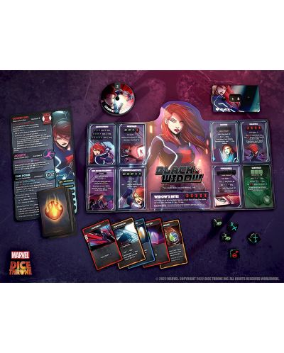 Επιτραπέζιο παιχνίδι για δύο Dice Throne: Marvel 2 Hero Box 2 - Black Widow vs Doctor Strange - 4