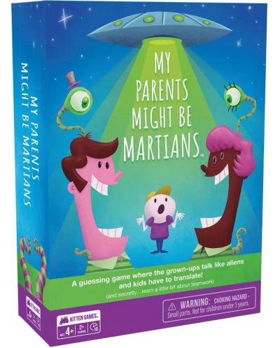 Επιτραπέζιο παιχνίδι My Parents Might Be Martians - Party - 1