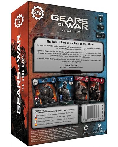 Επιτραπέζιο παιχνίδι για δύο Gears Of War: The Card Game -στρατηγικό - 7
