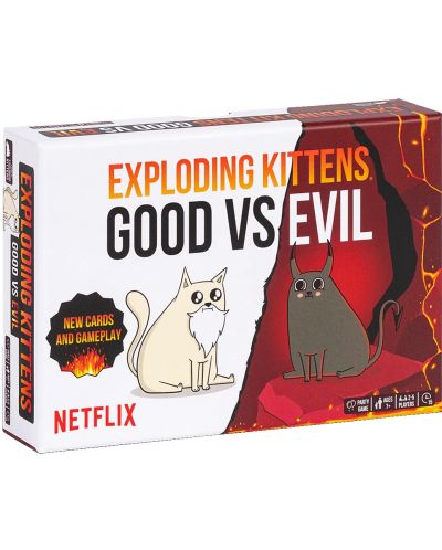 Επιτραπέζιο παιχνίδι Exploding Kittens: Good vs Evil - Πάρτι - 1