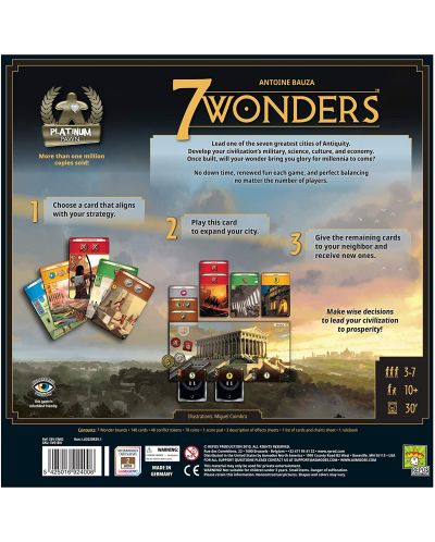 Επιτραπέζιο παιχνίδι 7 Wonders (2nd Edition) - οικογενειακό - 2