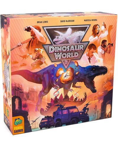 Επιτραπέζιο παιχνίδι Dinosaur World - στρατηγικό - 1