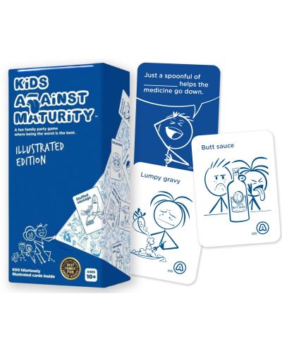Επιτραπέζιο παιχνίδι Kids Against Maturity: Illustrated Edition - οικογένεια - 2
