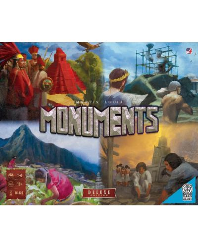 Επιτραπέζιο παιχνίδι Monuments (Deluxe Edition)  - Στρατηγική - 1