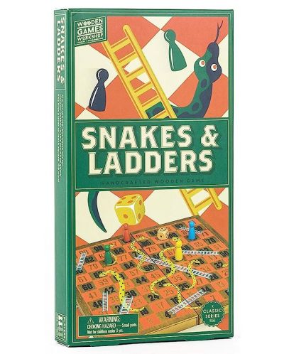 Επιτραπέζιο παιχνίδι Snakes & Ladders -οικογενειακό  - 1