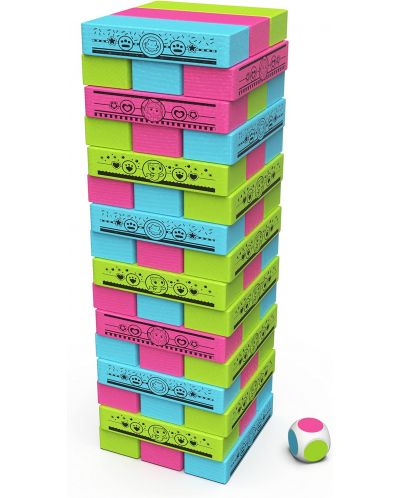 Επιτραπέζιο παιχνίδι Spin Master: Gabby's Dollhouse Jumbling Tower - Παιδικό  - 3