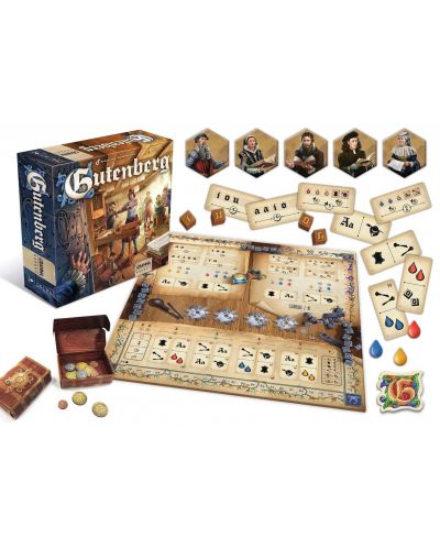 Επιτραπέζιο παιχνίδι Gutenberg -στρατηγικό - 3