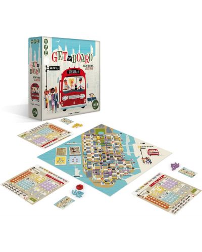 Επιτραπέζιο παιχνίδι Get on Board: New York & London -οικογενειακό - 3