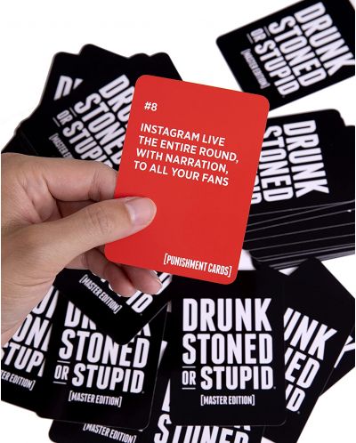 Επιτραπέζιο παιχνίδι Drunk Stoned or Stupid (Master Edition) - πάρτυ - 5