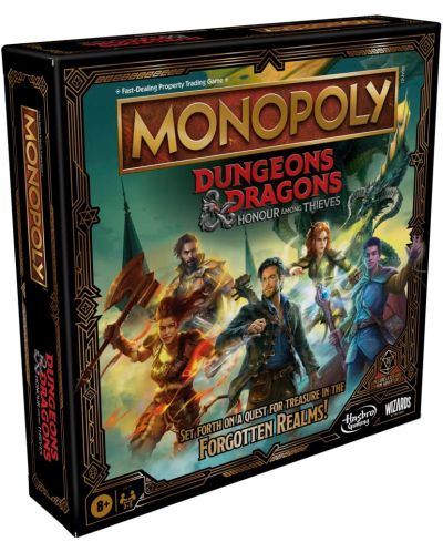 Επιτραπέζιο παιχνίδι Monopoly Dungeons & Dragons: Honor Among Thieves (English Version) - 1
