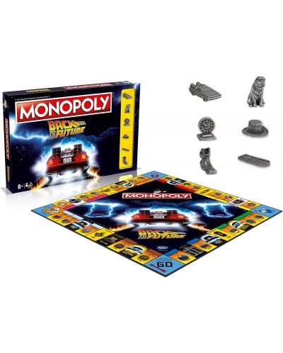 Επιτραπέζιο παιχνίδι  Monopoly: Back to the future - οικογενειακό - 2