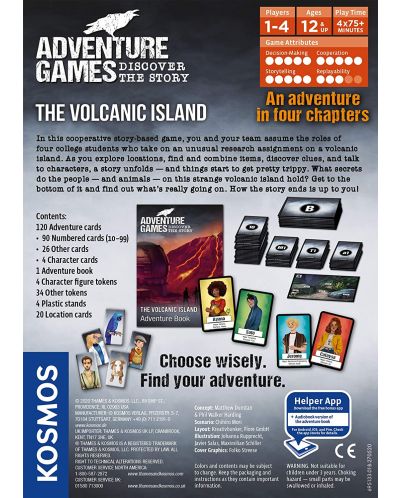 Επιτραπέζιο παιχνίδι Adventure Games - The Volcanic Island - οικογενειακό - 2