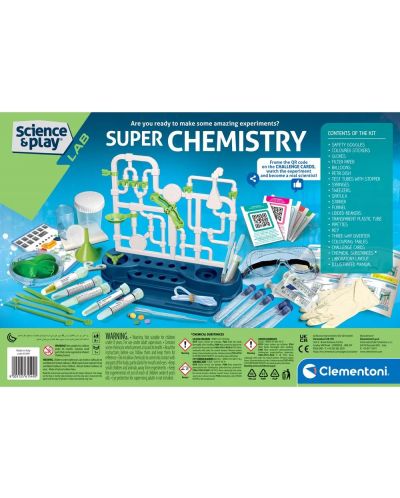 Επιστημονικό σετ  Clementoni Science & Play - Εργαστήριο Υπερχημείας - 4