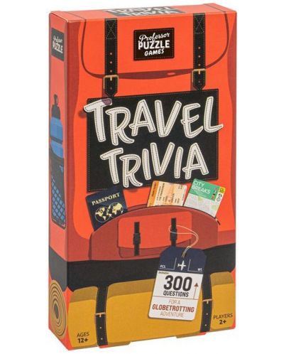 Επιτραπέζιο παιχνίδι Professor Puzzle -  Travel Trivia - 1